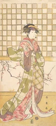 An Actor of the Iwai Clan as a Woman, ca. 1795