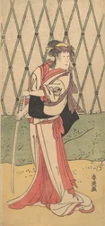 Segawa Kikunojo in a Female Role, 1762-1819