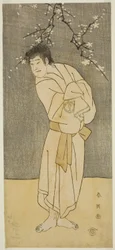 The Actor Sawamura Sojuro III as the Monk Seigen in the Play Saikai Soga Nakamura, Performed at the Nakamura Theater in the First Month, 1793