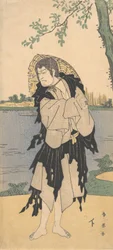 The Second Ichikawa Komazo in the Role of Yanekozo, 1794