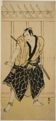 The Actor Sawamura Sojuro III as Soga no Dozaburo