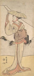 Nakamura Noshio II in the Role of Imayo uta Bikuni, 1796 Kansei 8