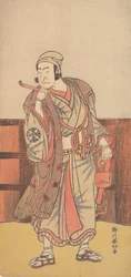 The First Nakamura Nakazo in the Role of Shimada no Hachizo, 4th Month, 1783