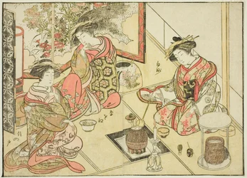 Courtesans of the Okaneya, from the book 