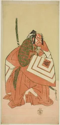 The Actor Ichikawa Danzo III as Sanada no Yoichi (?) in the Play Sanada no Yoichi Banjaku no Iezuto (?), Performed at the Morita Theater (?) in the Eleventh Month, 1767 (?)