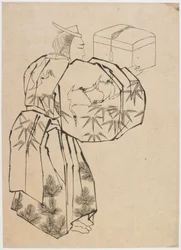 A court messenger, late 18th-early 19th century