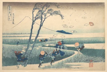 Ejiri in Suruga Province, from the series Thirty-six Views of Mount Fuji