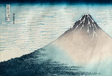 ‘Fuji in Clear Weather’, from the series ‘36 Views of Mount Fuji’ (Fugaku sanjūrokkei)