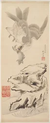 Hawk and Fish, Late 18th-Early 19th Century