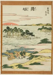 Maisaka, from the series "Fifty-three Stations of the Tokaido"