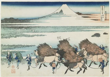 The Paddies of O_no in Suruga Province