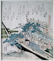 The Pine of Dating Couple of Old Men on a Boat