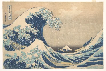 Under the Wave off Kanagawa, also known as The Great Wave, from the series Thirty-six Views of Mount Fuji