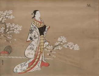 Parody of Murasaki, from Lavender Wakamurasaki, Chapter 5 of the Tale of Genji
