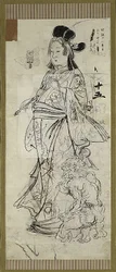 Bijin (Beauty), one of six sketches