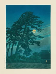 Moon at Magome