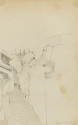 Temple at Thebes, Egypt