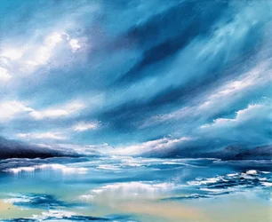 Serene Sky Reflections