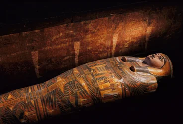 Anthropoid coffin of the Lady Taberu