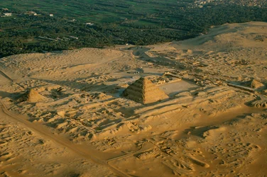 Egypt; Archaeology; Old Kingdom; Saqqara; Pyramid Djoser, Step Pyramid, 3rd Dynasty