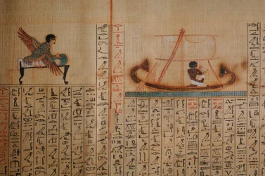 Maiherpri Papyrus, Book of the Dead, from unplundered tomb in Valley of the Kings