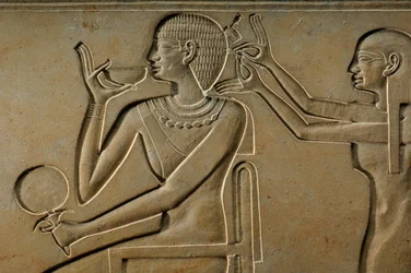 Sarcophagus of Kawit - hairdo, Princess in court of Mentuhotep II, Black Pharaohs, Nu…, 2007