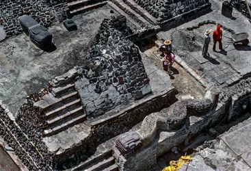 Tenochtitlan, Templo Mayor, Aztec, Calendar, Mexico, Archaeology, Mexico City, 2010