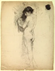 Academic Study of a Female Nude