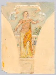 Personification of Metalwork, Study for the Dome of the Manufacturer