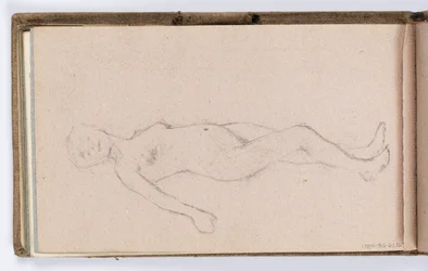 Sketchbook Page: Female Nude