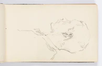 Sketchbook Page: Man in Profile