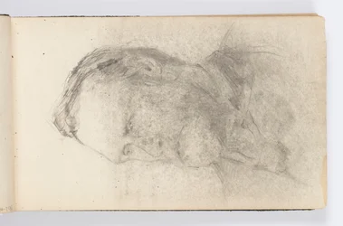 Sketchbook Page: Portrait of Man with Beard