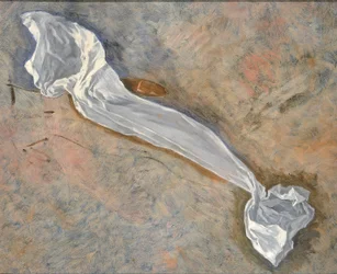 Study for Drapery of Pursuit of the Ideal