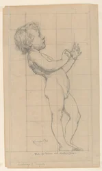 Study for "Mathematics," "The Sciences," Library of Congress, Washington D.C.