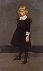 Untitled, Portrait of a Young Girl, ca. 1900
