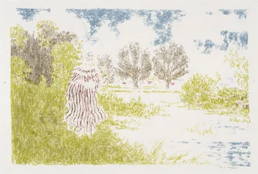 Woman in a Striped Dress, 1899-1900