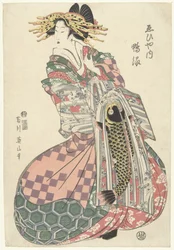 Courtesan from the Ebiya House