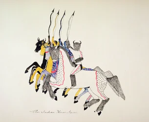 An Indian Horse Dance
