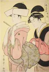 Hour of the Monkey [4pm] (Saru no koku), from the series 
