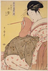 Tamaya uchi Komurasaki, Kochō, Haruji, 1794