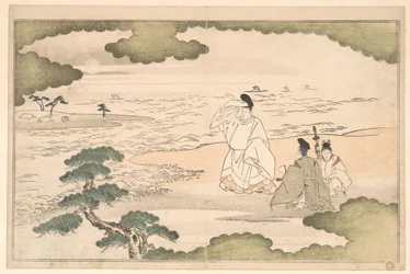 The Exile of Yukihira at Suma