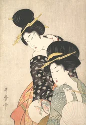 Two Women, ca. 1790