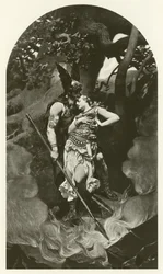 Wotan Takes Leave of Brunhild