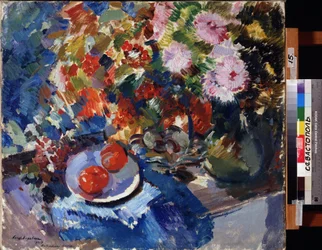 Asters and Tomatoes
