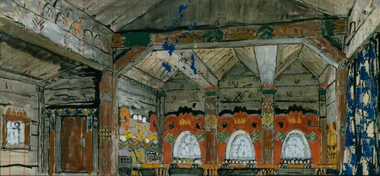 Stage Design for the Opera Prince Igor by A. Borodin