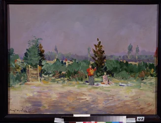 A Hot Day Near Moscow