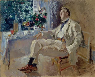 Portrait of the singer Feodor Ivanovich Chaliapin, 1911