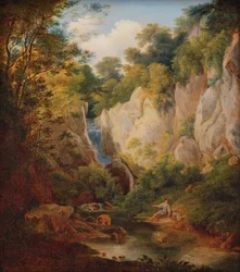 Landscape with Gorge