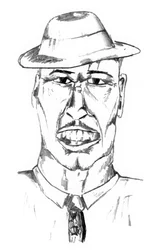 Angry Man In Hat