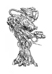 Dark Sci-Fi Mech